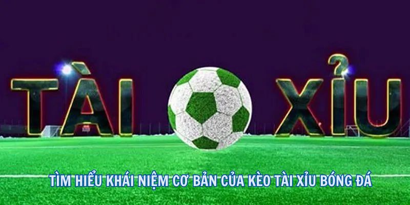 Tìm hiểu khái niệm cơ bản của kèo tài xỉu bóng đá