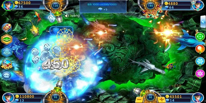 Giới thiệu chung về sảnh chơi bắn cá 77bet