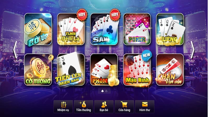 Khám phá ngay các loại game bài Hitclub