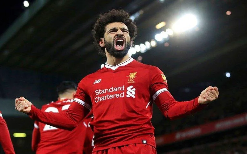 Mohamed Salah là một trong những cầu thủ có mái tóc xù tài năng